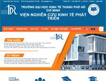 Tablet Screenshot of idr.edu.vn