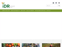 Tablet Screenshot of idr.org.ar